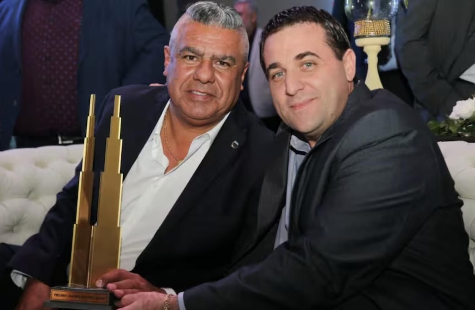 "Chiqui" Tapia y Toviggino, titular y tesorero de la AFA.