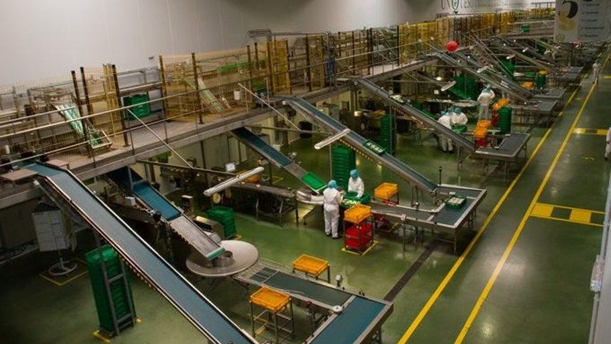 Imagen de archivo de una industria.