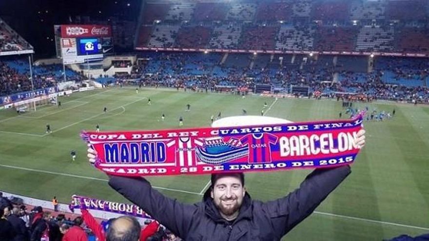 Erasmus de León disfrutando en el Calderón