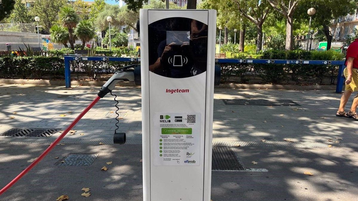 Punto de carga rápida.