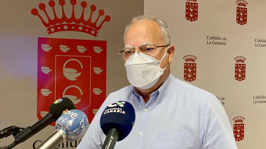 Casimiro Curbelo, presidente del Cabildo Insular de La Gomera