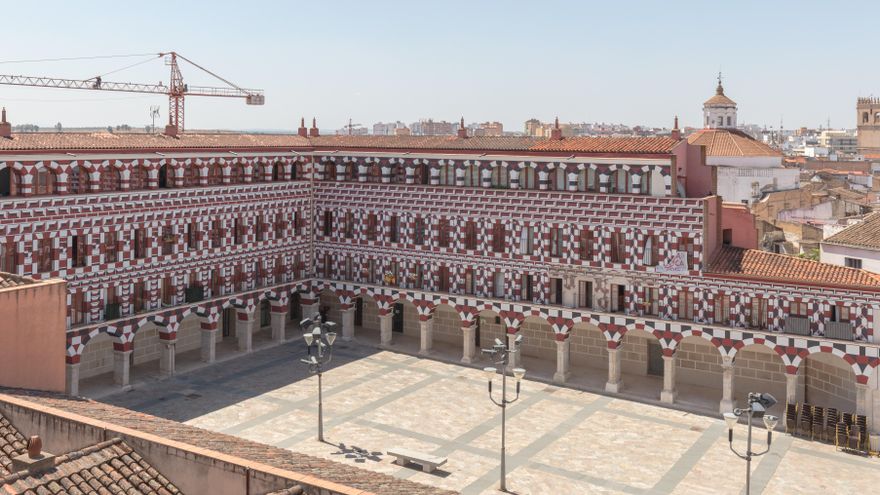 La emblemática y desconocida plaza de Badajoz que fue durante varios siglos el corazón de la ciudad