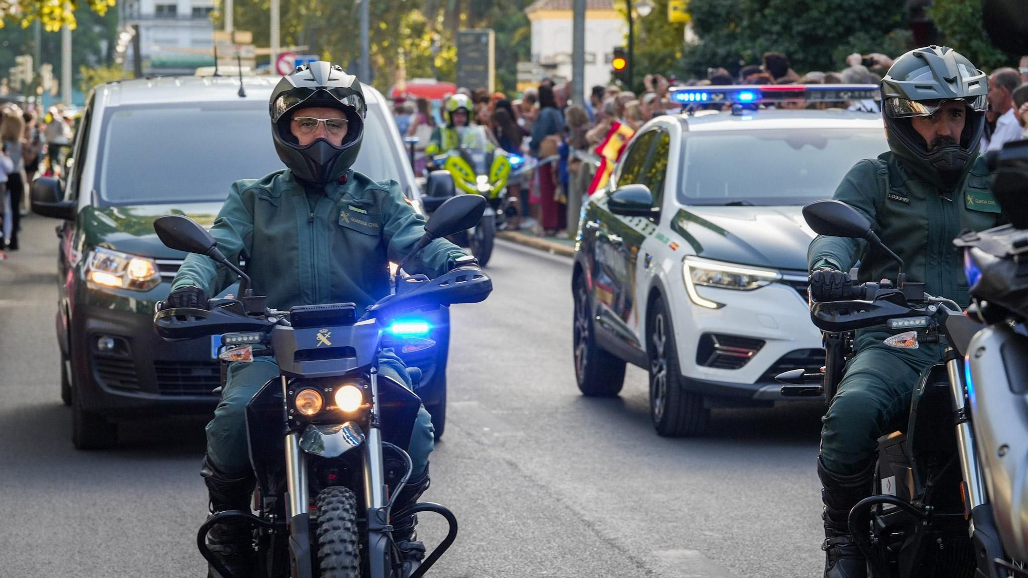 Desfile de la Guardia Civil por el Día de la Hispanidad