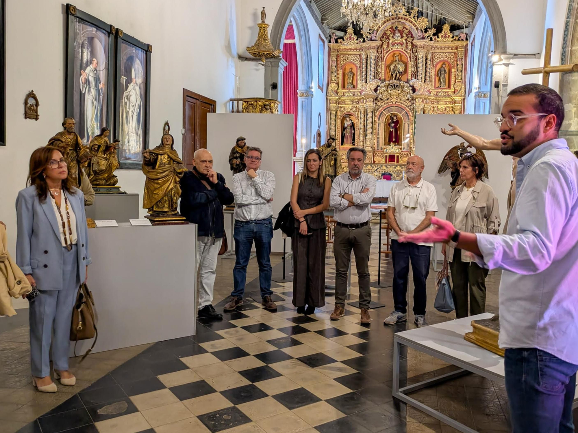 La iglesia de Santo Domingo inaugura la exposición de arte sacro “Encrucijada: Arte Sevillano”.