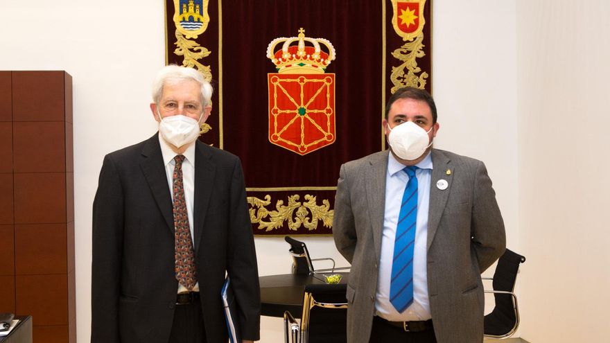 Juan Luis Beltrán y Unai Hualde