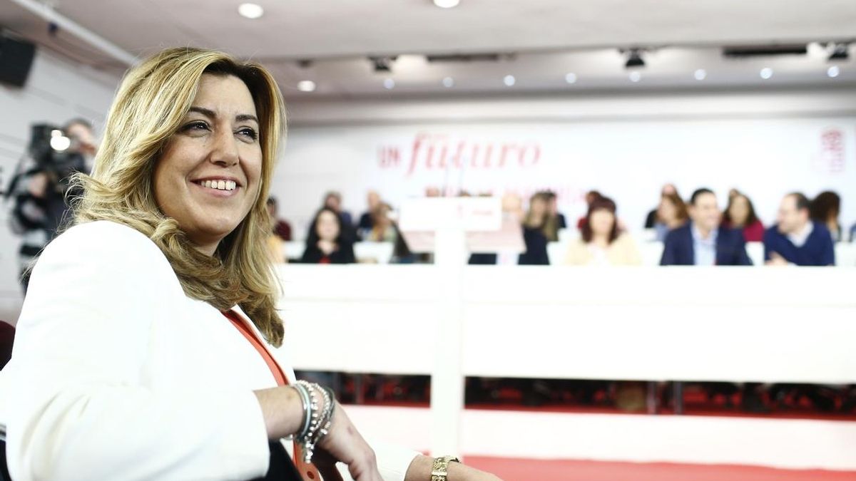 Susana Díaz da su "apoyo" a Sánchez para conformar una "alternativa", pero no a cualquier precio