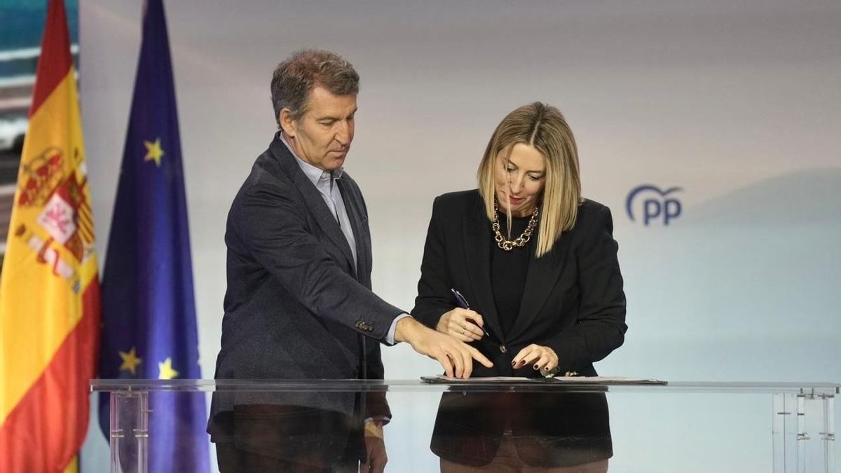 El PP de Feijóo, sobre Extremadura: "Preferimos la abstención del PSOE que gobernar en coalición con Vox"
