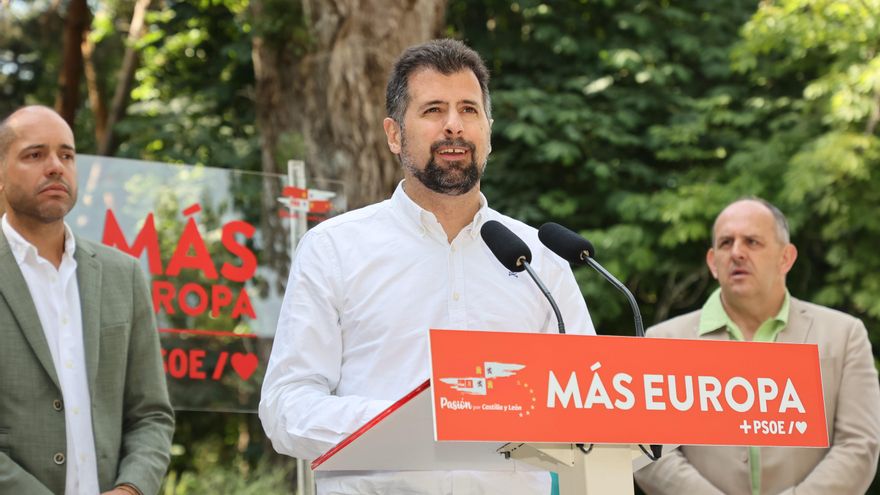 Tudanca (PSOE): "A Mañueco hay que escucharle atentamente cuando habla de corrupción porque es todo un experto"