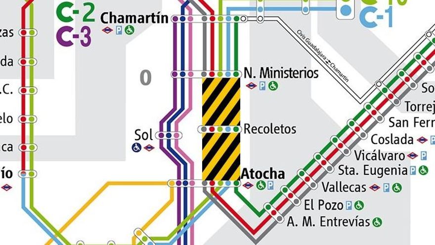 Cómo sobrevivir al corte del Cercanías Madrid entre Atocha y Nuevos Ministerios en verano: duración y alternativas