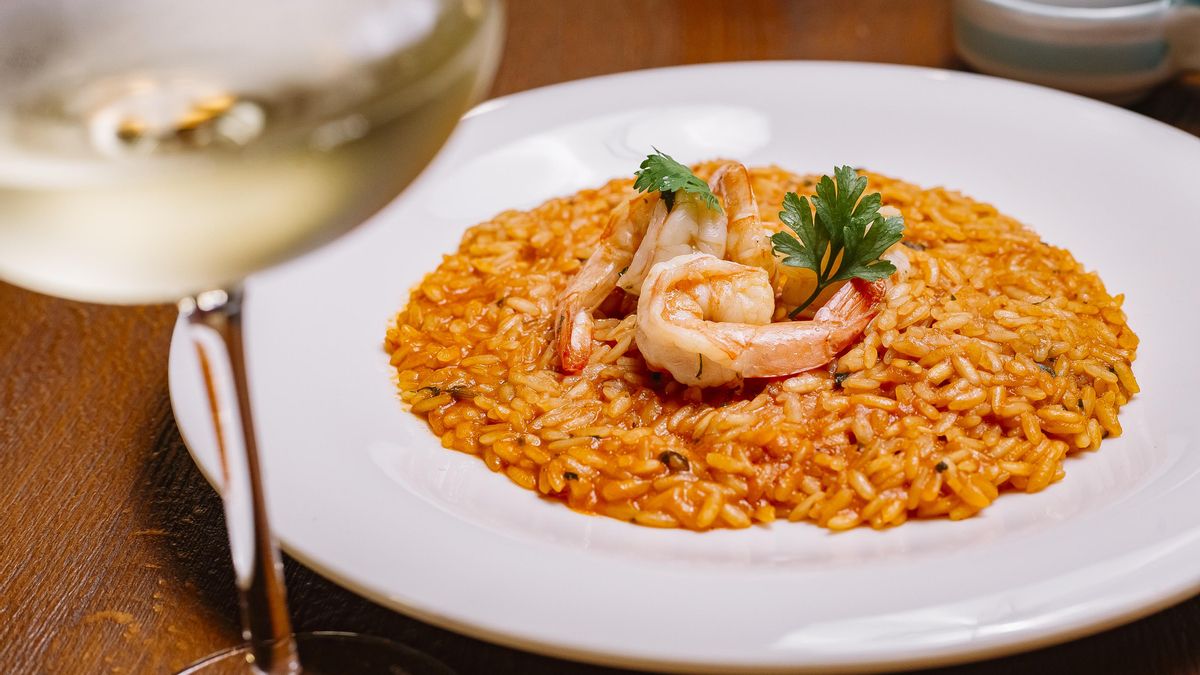 Arroz con gambones