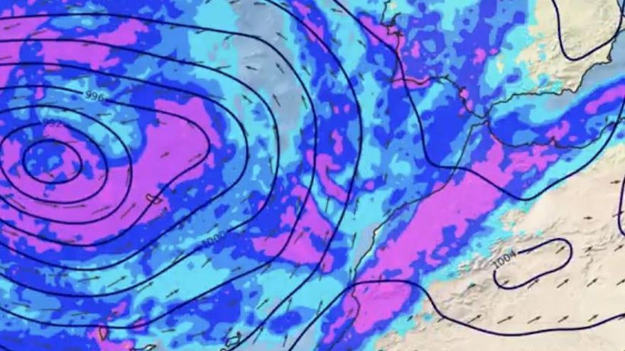 Borrasca Samuel: Aemet avisa de tiempo "muy adverso" en Canarias