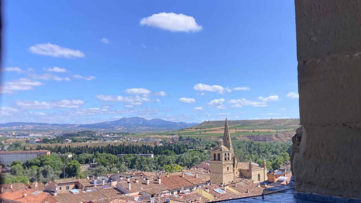 Vistas de Logroño desde La Redonda