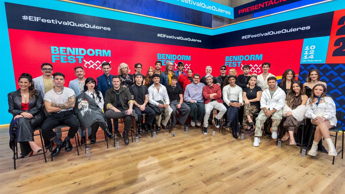 Todos los participantes del Benidorm Fest 2026