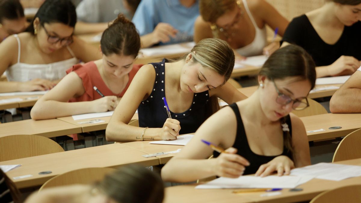 Inicio de las Pruebas de Evaluación de Bachillerato para el Acceso a la Universidad