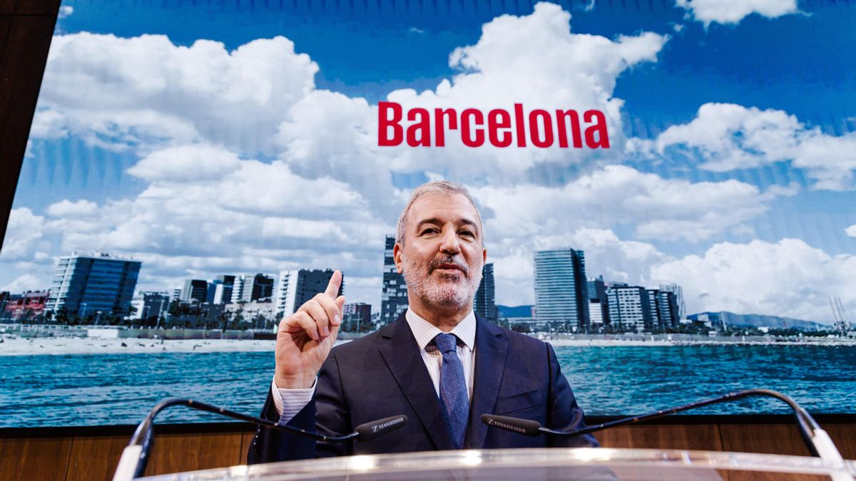 El alcalde de Barcelona, Jaume Collboni imparte la conferencia 'Barcelona es Capital', en el Museo Nacional Thyssen-Bornemisza, a 16 de junio de 2025, en Madrid