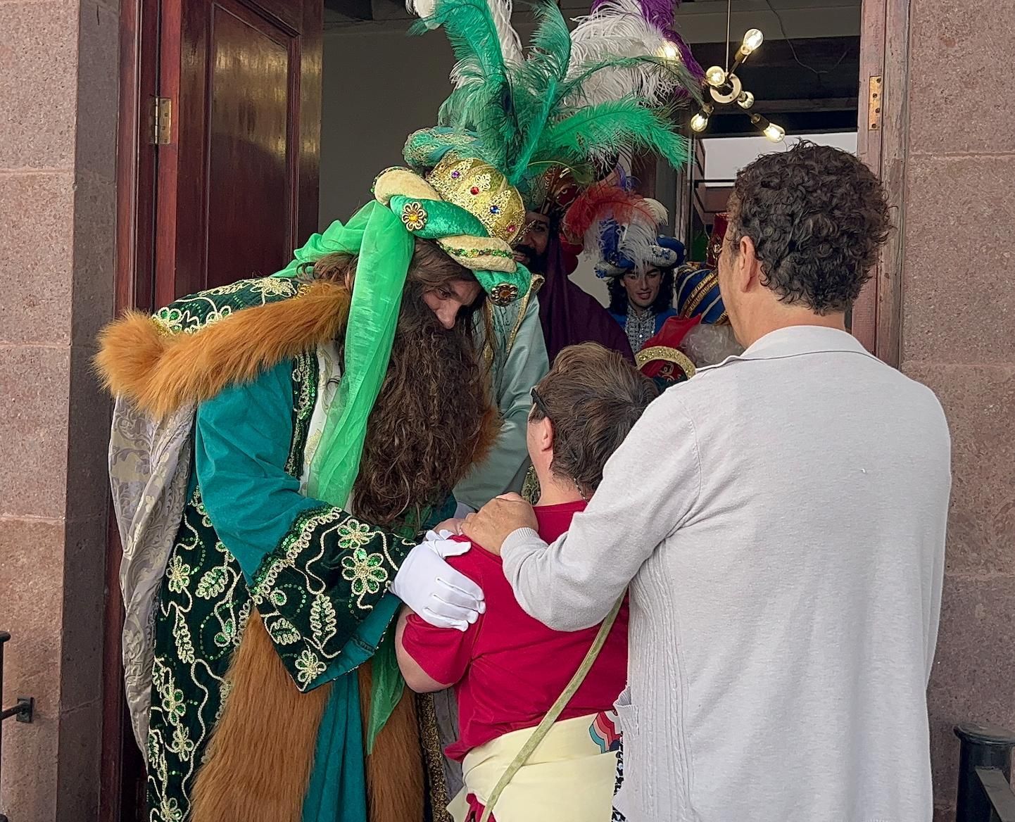 Los Reyes Magos visitan Canarias