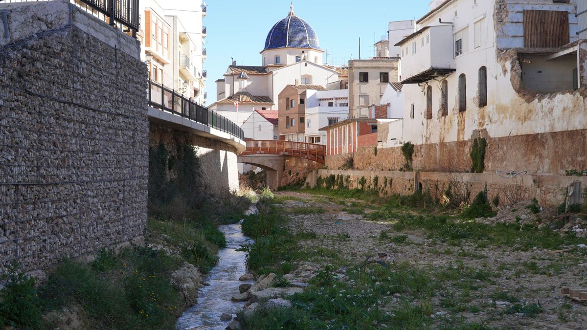 La Confederación Hidrográfica del Júcar triplicará la capacidad del barranco del Poyo en el casco urbano de Chiva