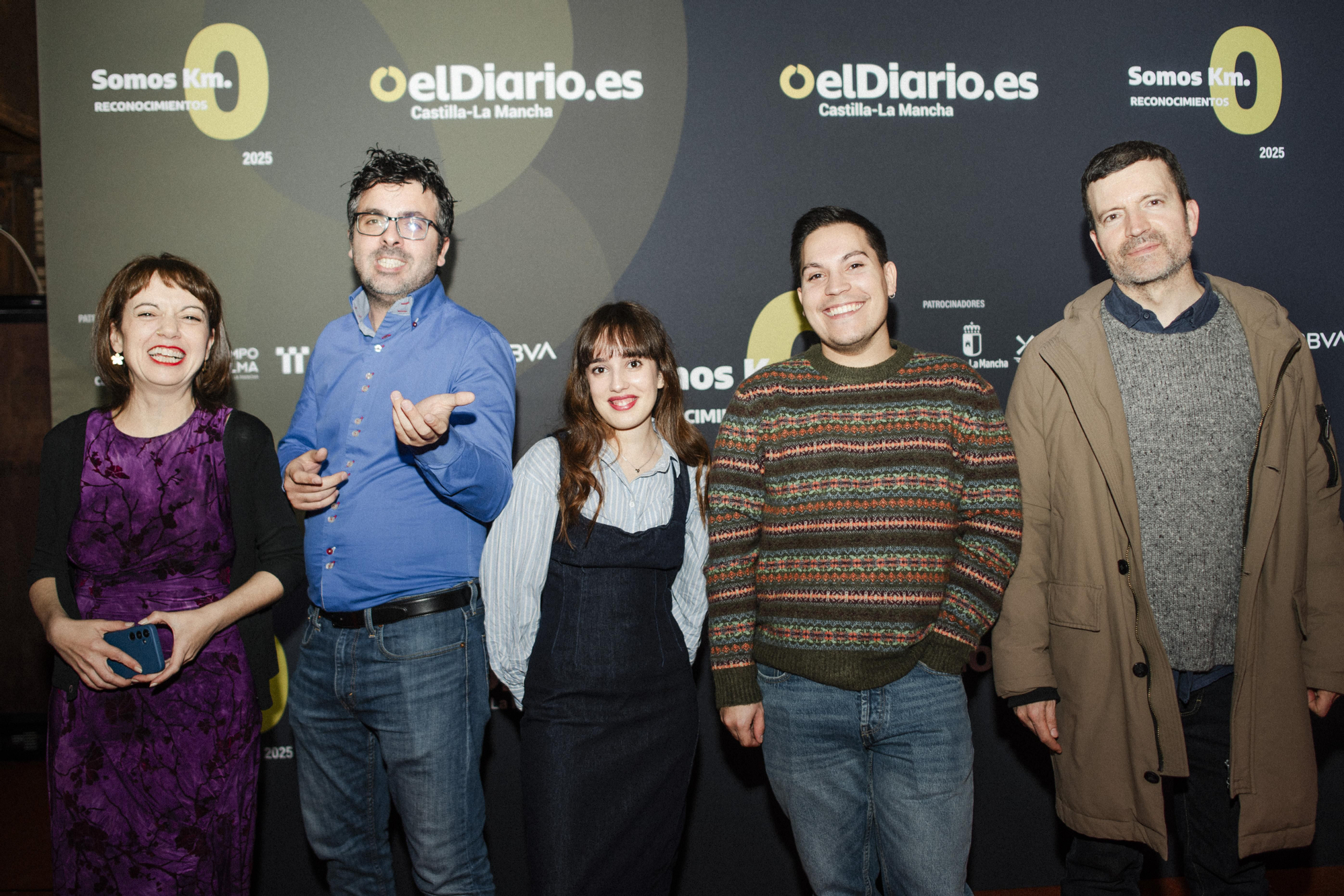 De izquierda a derecha: Alicia Avilés, Fidel Manjavacas, Daniela Machicado, Rodrigo Abad y Javier Manzano