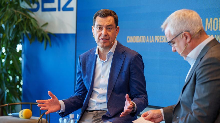 Moreno pone en duda la mayoría absoluta y apela al voto prestado de los socialistas "defraudados con el sanchismo"