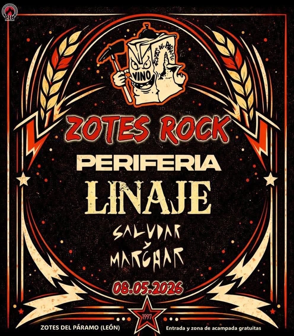 La edición de 2026 de Zotes Rock.