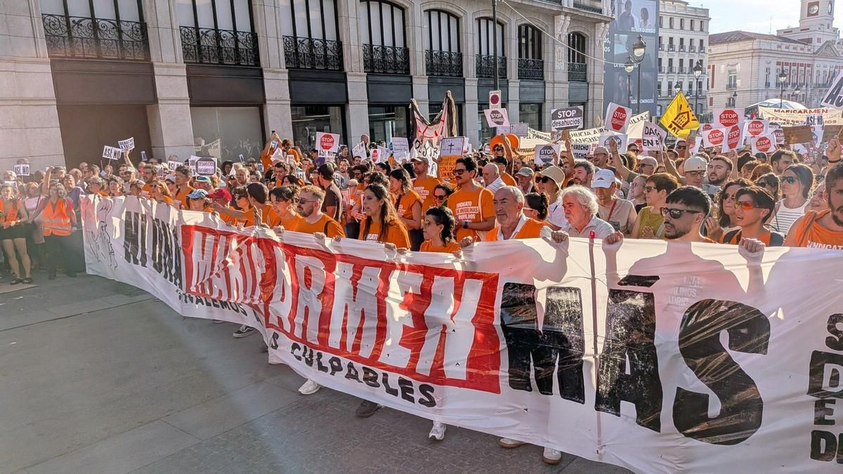 Una marea ciudadana exige atajar la crisis de la vivienda y aprobar un 'decreto Maricarmen' que prohíba los desahucios
