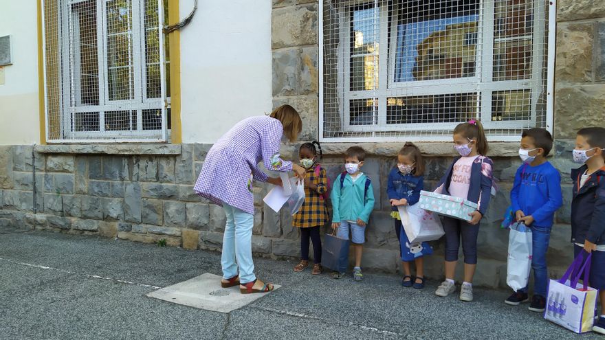 La vuelta al cole en Navarra, en imágenes