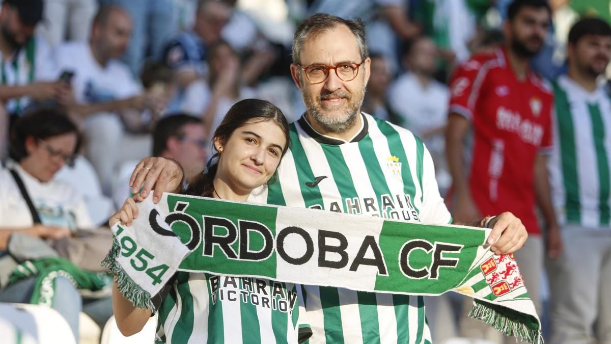 Grada Blanquiverde del Córdoba CF - Albacete BP