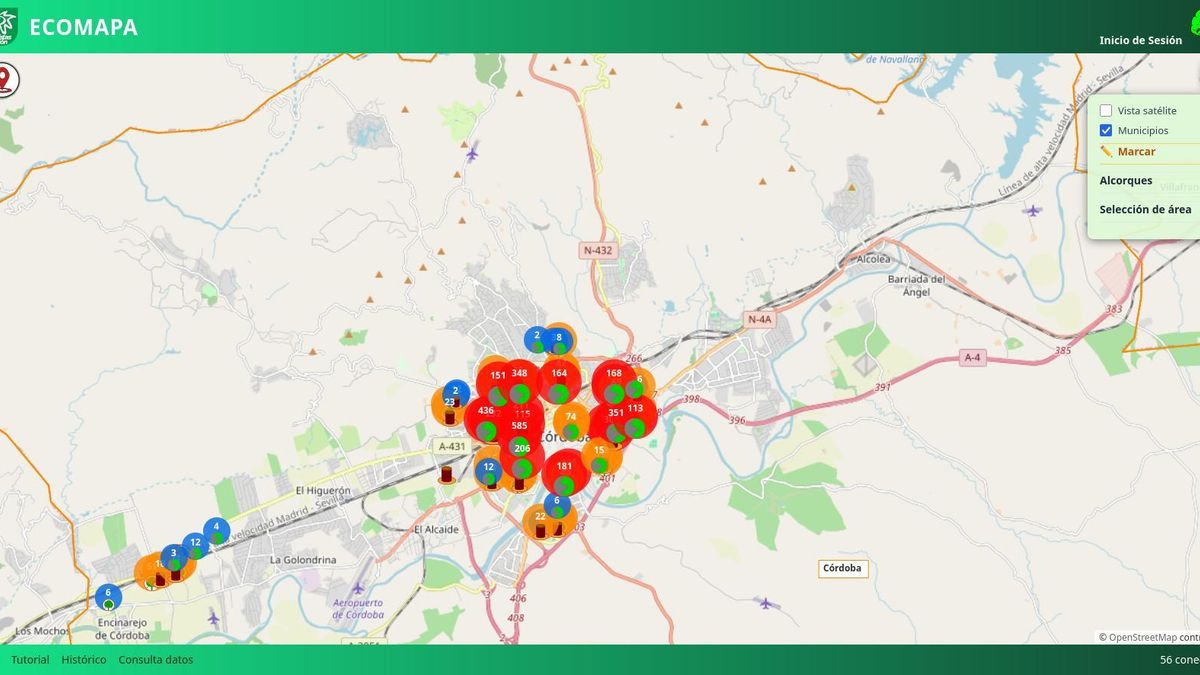 Ecomapa de Córdoba