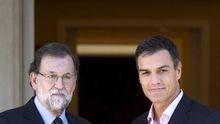 Rajoy pide mantener el consenso a Rivera y Sánchez para hacer frente al reto independentista