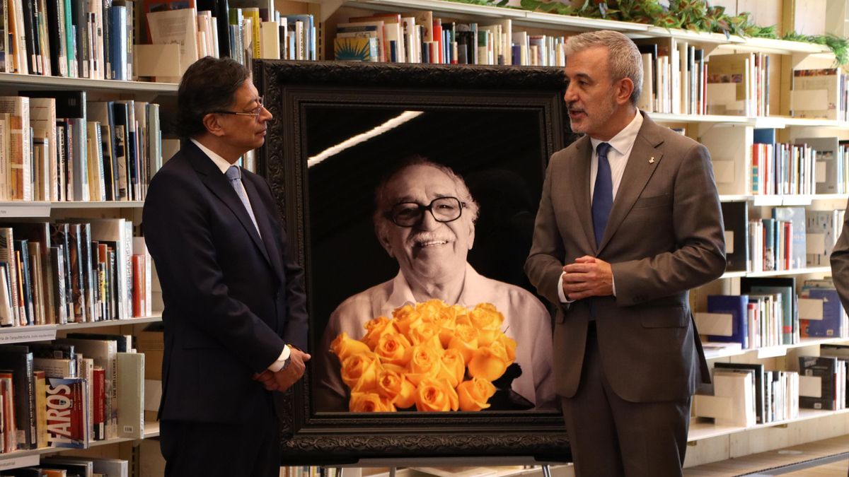 Petro dona a Barcelona el último retrato artístico en vida de García Márquez