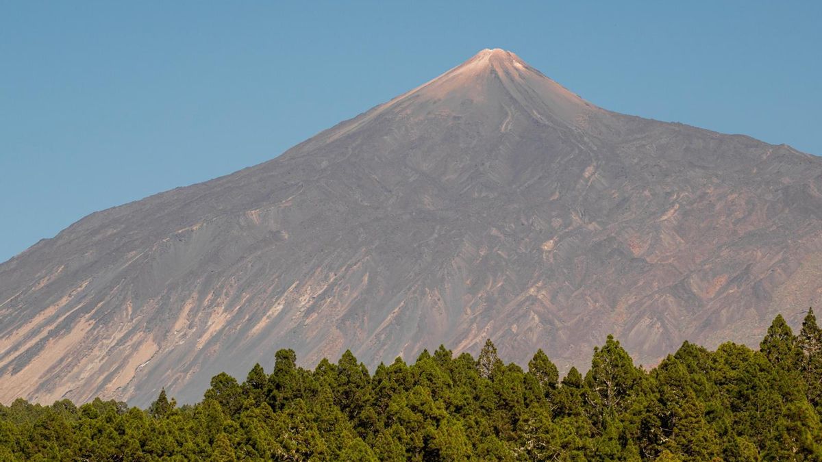 Imagen del volcán Teide, en Tenerife.