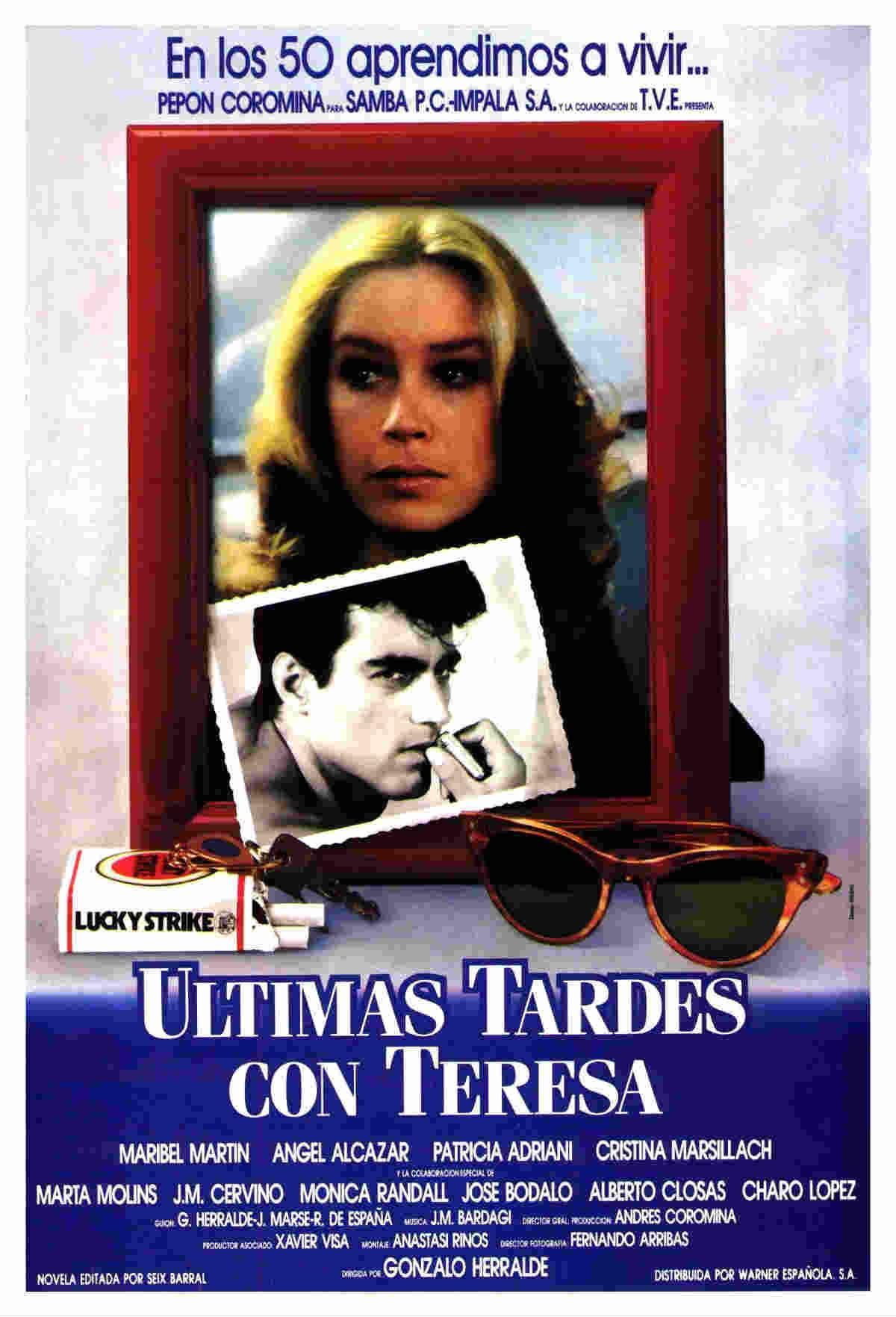 Cartel promocional de 'Últimas tardes con Teresa'