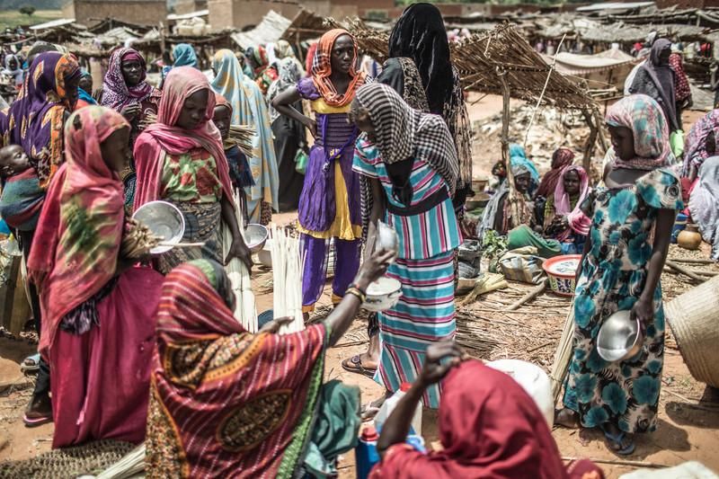 Maïmouna Souleymane Haddo tiene 48 años, vive en Dirbeye y trabaja como profesora de árabe en el colegio. FOTO: Pablo Tosco - Oxfam Intermón