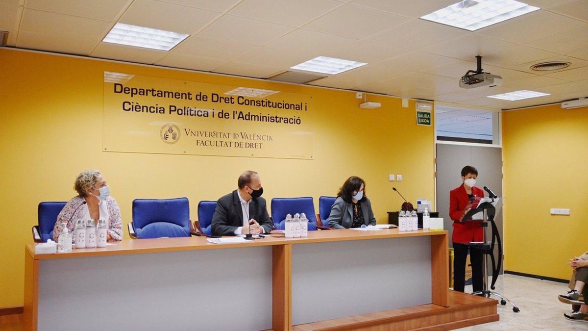Rubén Martínez Dalmau, vicepresidente segundo de la Generalitat, en unas jornadas.