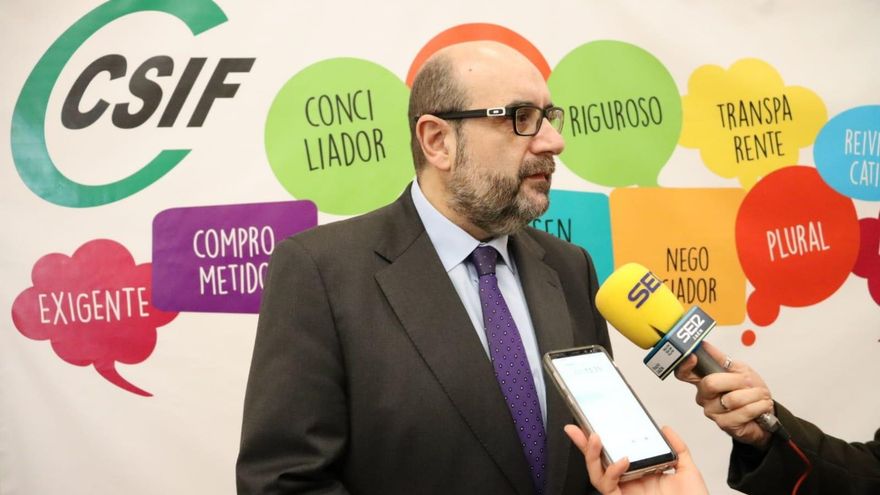 Miguel Borra, presidente nacional de CSIF