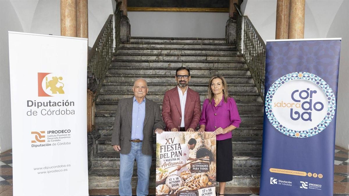 La Diputación de Córdoba impulsa la XV Fiesta del Pan y Muestra de Artesanía de Los Pánchez