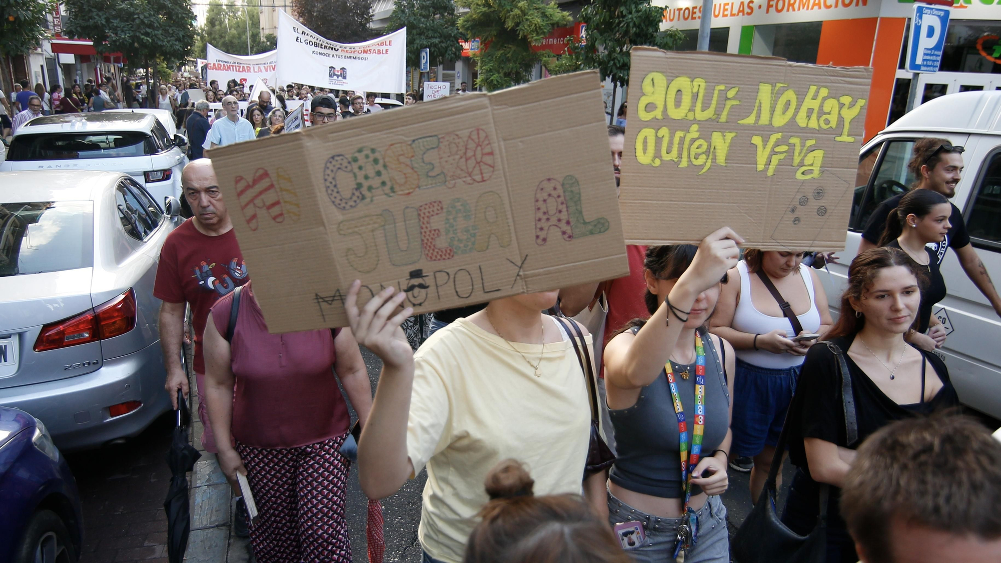 Manifestación por la vivienda