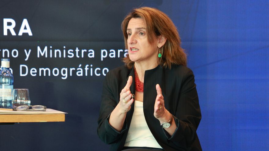 Teresa Ribera el 1 de febrero de 2024, en Sevilla
