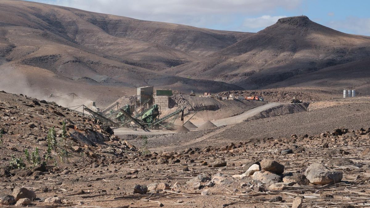 Cantera Barranco de la Torre, en Antigua