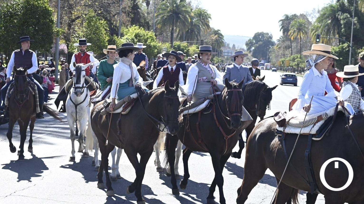 Marcha hípica por el día de Andalucía