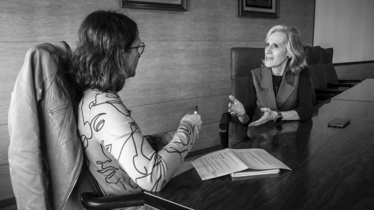 Entrevista N&B a Cristina García, fundadora y presidenta de la Asociación Triángulo Azul