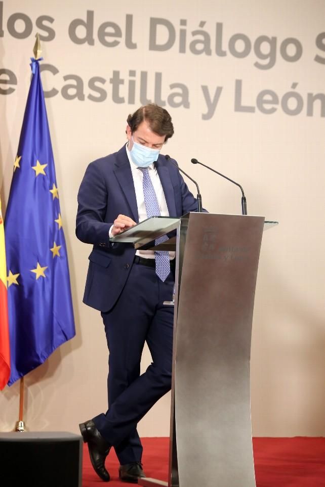 Rubén Cacho / ICAL. El presidente de la Junta de Castilla y León, Alfonso Fernández Mañueco.