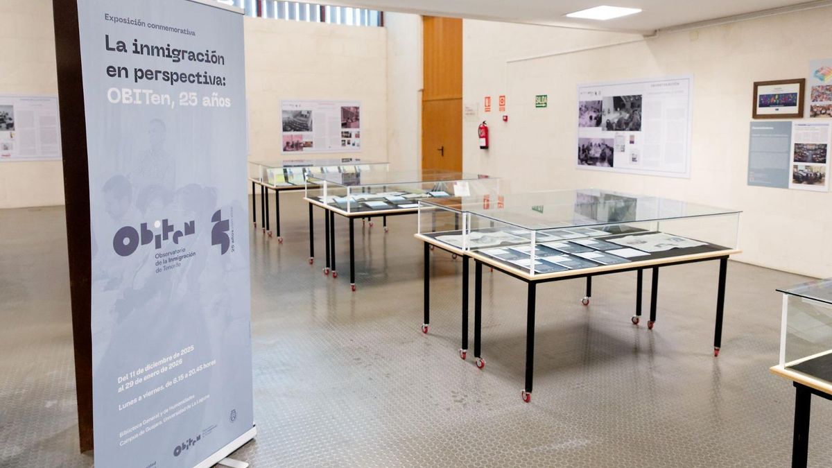 Exposición de Obiten en la Universidad de La Laguna