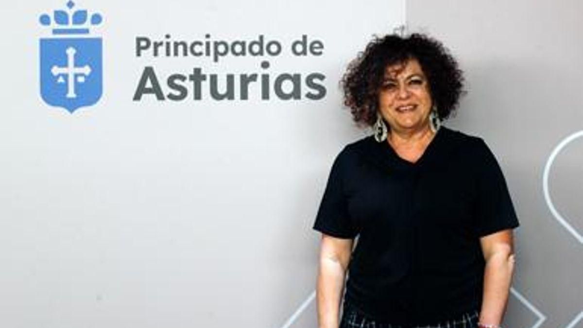 Marta del Arco, consejera de Derechos Sociales y Bienestar del Principado. 