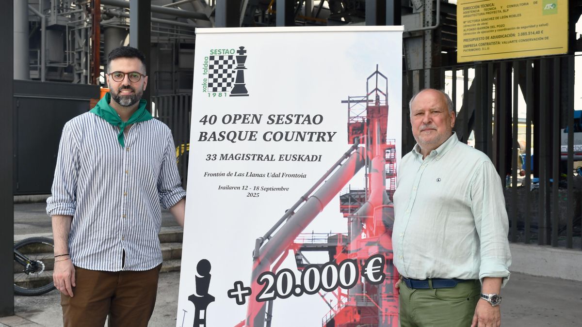 Tres de los siete jugadores de ajedrez de Israel se dan de baja del torneo de Sestao que arranca este viernes