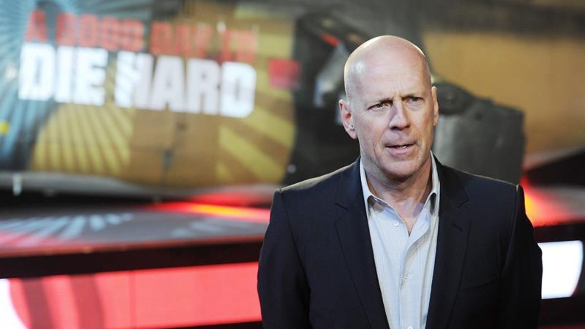 Bruce Willis, en una imagen de archivo, durante la presentación de 'La jungla: un buen día para morir', en 2013