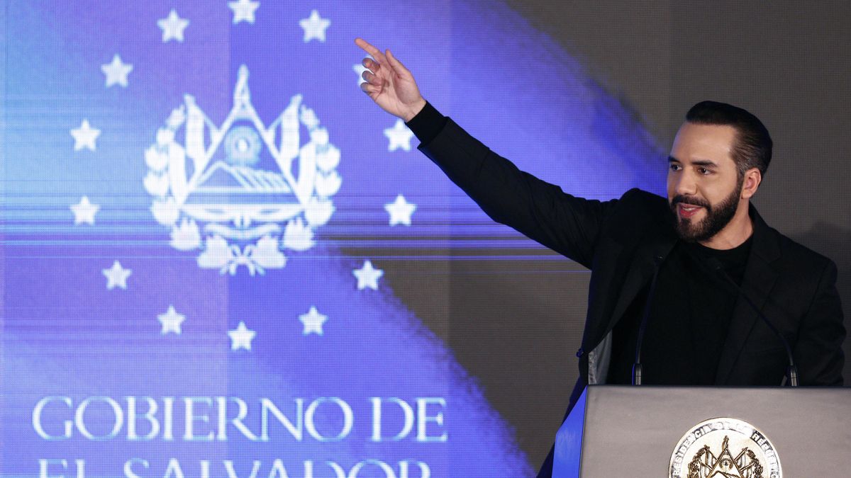 Fotografía de archivo del presidente de El Salvador, Nayib Bukele.
