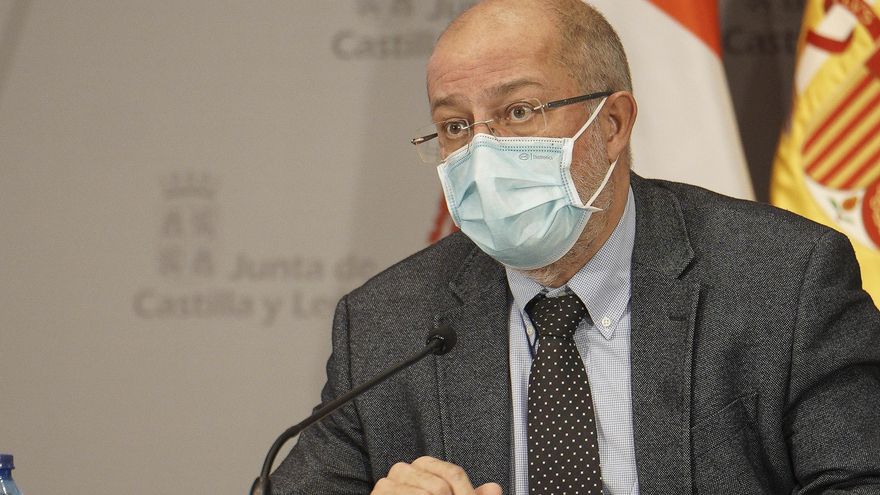 Francisco Igea, durante la rueda de prensa de este jueves.