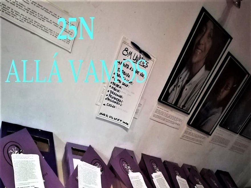 Buzones distribuidos por el 8M Lavapiés