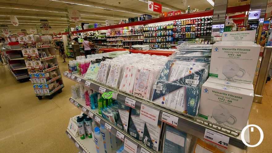Material anticovid para la vuelta al cole